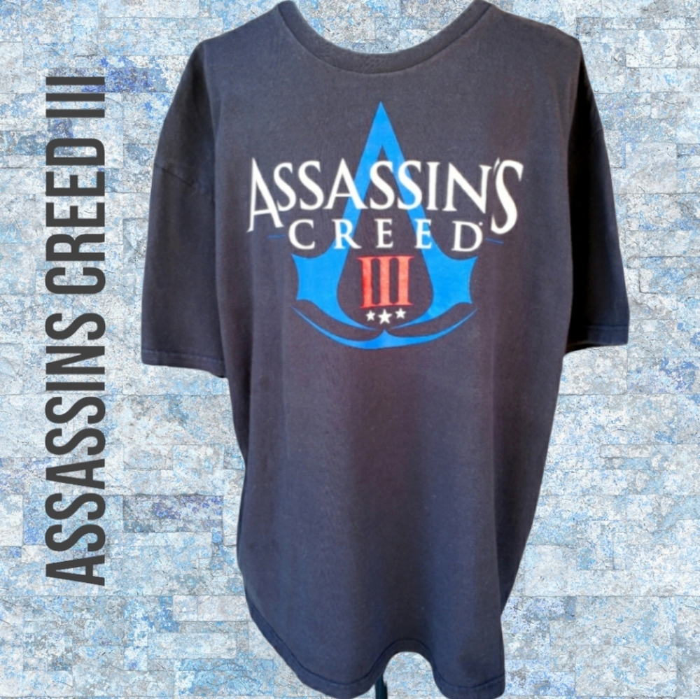 Assassins Creed III Mens black tee